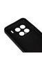 15 Case Soft Smooth Soft Silicone Cover Piping - Black - 3