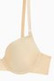 Alba - t Shirt Bra Without Support for Maximum Grip and Seamless Shape - Removable Straps - Skin Color - 2