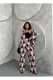 Patterned Double Kimono Set (Comfortable Fit) - 3