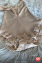 Laser Cut Lace Detailed Firming Recovery Agraflı Bodysuit Corset Pera - 4