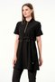 Tesmay Women's Semi-Closed Short-Sleeved Tights Dress Swimsuit Set (Top Swimsuit, Bottom Swimsuit, Bustier, Bonnet) - 5