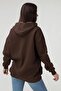 Women's Brown Seasonal Fabric Zipper Jacket - 2