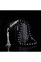 Zircon Stone Silver Tassel Matte Onix Stone Rosary