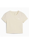 Essentials Women's Cream T-Shirt ( 629745 -87) - 4