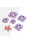 Autumn Leaf Polymer Clay Cutting Mold, Earring Mold, Clay Mold, Ceramic Mold, 5 Sizes, No: 597 - 2
