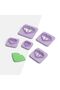 Leaf Polymer Clay Cutting Mold, Earring Mold, Cookie Mold, Ceramic Mold, 5 Sizes, No: 605 - 2