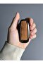 Audi Smart New Case A8L Q7 with 3 Buttons and Brown Metal Case - 3