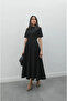 Marry line Maxi Length Ruffled Dress