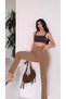 Women's Diane High Waist Recovery Lycra Narrow Leg Grass Fabric Pants - 6