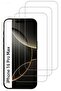 3 عبوات من واقي الشاشة الزجاجي المقوى المتوافق مع هاتف Iphone 16 Pro Max، زجاج غير قابل للكسر (3 عبوات)