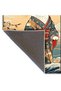 Tuğrul Collection Abstract Themed Kimono Wearing Cat Patterned Woven Base Modern Decorative Carpet 38 - 5