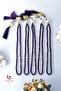 Gift Mevlitlik Crystal Rosary 99 Tulip with Imam 5 Pieces - 2