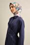 Floral Print Saf Silk Sura Scarf 9332D 33