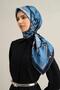 Floral Print Pure Silk Twill Scarf 9337D 81 - 3