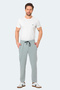 Natasa Men's Gray Sweatpants with Zipper Pockets - 4