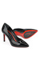 , Women's Genuine Leather Heeled Shoes 1511030Z42922 Black - 4