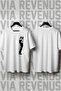 Michael Printed Crew Neck Wide Fit Unisex Tshirt
