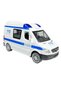 Metal Police Car with Lights Sounds Pull Drop Metal Police Patrol Car Doors Opened Police Vehicle 15 - 5