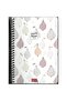 Papyrus Frutti Hard Cover with Spiral 16X23 120Yp. Strapied Notebook