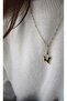 Special series star figure black detailed necklace - 3