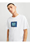 Logo Print Crew Neck T-Shirt - 6