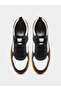 Color Block Platform Sole Lace Up Sneakers - 5