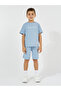 Back Graphic Print Oversized T-Shirt & Shorts Set - 2
