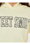 Slogan Print Dropped Shoulder Hooded & Jogger Set - 3