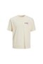 Crew Neck Cream Men's T-Shirt Jorrecipe Tee Ss Crew Neck Tg Ln
