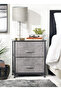 2-Layer Drawer Storage Cabinet Iron Frame Fabric Multi-Layer Storage Cabinet