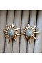 Special Series Zircon Stone Sun Earrings - 2
