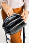 Women's New Season 3-Compartment Luxury Soft Leather Adjustable Crisscross-Strap Stylish Shoulder Bag - 6