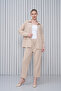 Women's Long Sleeve Shirt Short Leg Bottom-Top Suit - 3