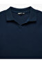 Cotton Slim Fit Short Sleeve V-Neck Polo T-Shirt - 3