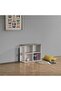 Zenith End Table - White Oak Cement L60xw30xh51.5cm