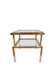 Geneva End Table  L50xW50xH55cm - Gold/Glass - 3