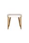 Elvie End Table L60xW60xH54cm - White - 3