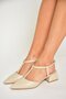 U 998243309   Skin Low Heeled Women's Shoes - 2
