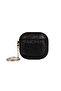 AirPods 4 Case Guess Licensed Glitter Diamond Heart Case with Chain Black - 3