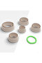 Organic Hoop Shaped Polymer Clay Cutting Mold, Earring Mold, Clay Cutter, Jewelry Molds, 5 Sizes, 897 - 2