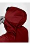 Raincoat Kaftan Burgundy Hooded Waterproof Tactical Outdoor Tactical Windproof with Pockets - 3