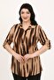 Women's Mink Cotton Viscose Plus Size Shirt - 3
