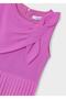 Girl's Bowknot Jumpsuit 6-10 Years Pink - 3