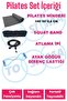 Pro-Home Pilates Set Pilates Mat Chest Rubber Squat Band and Jump Rope Set - 2