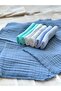 Cotton Baby Mouth Wipes Set of 6 Blue - 7