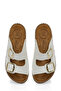 105143 .Z5Fx White Women's Slippers - 4
