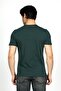 Alista Men's 100% Cotton O-Neck T-Shirt Green - 4