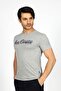 Nero Men's 100% Cotton O-Neck T-Shirt Gray Melange - 5