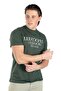 Cador Men's 100% Cotton O-Neck T-Shirt Emerald Green - 2