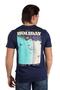 Eward Men's 100% Cotton O-Neck T-Shirt Navy Blue - 4